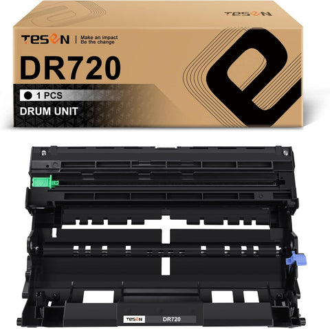 TESEN DR720 Compatible Drum Replacement for Brother DR720 (1Pack, Not Toner) Work with HL-5440 HL-5450 HL-5470 HL-6180 DCP-8110 DCP-8150 DCP-8155 MFC-8510 MFC-8710 MFC-8810 MFC-8910 MFC-8950 Series