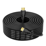 4K HDMI Cable 50ft, High Speed Hdmi Cables (HDMI2.0,18Gbps,1080P)-Ethernet Audio Return Video 4K HDMI Cable, Ultra High Speed Gold Plated Connectors, Compatible with Playstation Arc PS3 PS4 PC HDTV