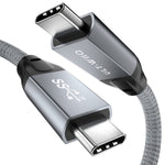 USB C to USB C 3.2 Cable 6.6FT, 100W & 20Gbps USB 3.2 Gen 2X2 Cable, 4K@60Hz Video Cord with E-Marker for Thunderbolt 3/4, Oculus Quest, iMac, MacBook, Dell XPS, iPad Pro, Galaxy S21, Switch etc