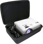 Khanka Hard Travel Case Replacement for DR. J Professional 1080P Mini Projector (Black)