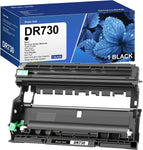 DR730 DR 730 Compatible Drum Unit 1-Pack (NOT Toner) Replacement for Brother DR730 Compatible with HL-L2350DW HL-L2395DW HL-L2390DW HL-L2370DWXL MFC-L2750DW MFC-L2710DW DCP-L2550DW Printer