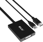 Club 3D CAC-1010-A DisplayPort to DVI Dual-Link DVI-D Active Adapter for Your Monitor/Display - USB A Powered – 2560x1600 Resolution NO HDCP Support, This is Adapter is for Apple Cinema Monitors.