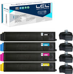 LCL Compatible Toner Cartridge Replacement for Kyocera TK8327 TK-8327 TK8327K TK-8327K TK-8327C TK-8327M TK-8327Y 1T02NPCUS0 1T02NPCCS0 1T02NPBCS0 1T02NPACS0 2551ci (4-Pack Black Cyan Magenta Yellow)