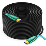 Maximm 4K HDMI Cable 300 Foot High-Speed Fiber Optic 18Gbps 4K/60Hz, Unidirectional 2160p, 1080p, HDCP 2.2, 3D ARC-Compatible