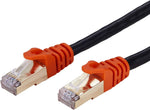 Cables Direct Online 30FT Cat7 Outdoor Ethernet Cable 26AWG SFTP Heavy-Duty Cat 7 Networking Patch Cord RJ45 600Mhz Waterproof Direct Burial