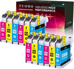 Tuobo Compatible Ink Cartridges Replacement for LC103 LC103XL LC 103 LC 103XL for Mfc J450dw J470dw J475dw J4610dw J4710dw J6520dw J6720dw J6920dw J4310dw J4410dw J4510dw J650dw J870dw .12 Color