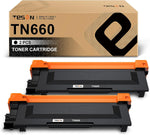 TN660 TN630 TESEN Compatible Toner Cartridge Replacement for TN660 TN630 for use with MFC-L2700DW HL-L2300D HL-L2320D HL-L2340DW HL-L2360DN HL-L2380DW DCP-L2540DW 2-Pack (Design V5)