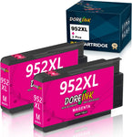 DOREINK Compatible 952 XL Magenta Ink Cartridge Replacements for HP 952 | 952XL Use with OfficeJet Pro 8710 8720 7740 8740 7720 8715 8702 Printer (2 Magenta)