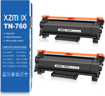 XZMHX TN760 TN730 TN-760 TN-730 Replacement Toner Cartridge Compatible for Brother DCP-L2550DW HL-L2390DW HL-L2370DWXL HL-L2370DW MFC-L2710DW MFC-L2750DWXL MFC-L2750DW MFC-L2710DW(2P with Chip)