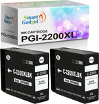 Smart Gadget Compatible Ink Cartridge CAN 2200 PGI 2200 Black | Use with Maxify MB5420 iB4020 MB5020 iB4120 MB5320 Printers [2_Pack]