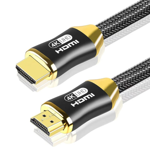 Vixelle 5m 4K HDMI Cable – 18Gbps Ultra High Speed HDMI Cables (HDMI to HDMI Cable) – 4K@60Hz HDR HDMI Cord with Braided Cover – 5m Long HDMI Cable Compatible with TV/Laptop/Monitor/PS5/Xbox/Switch