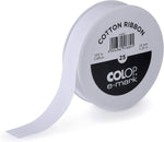 e-Mark COLOP Cotton Ribbon, 25mm x 25m (039208)