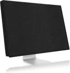 kwmobile Monitor Cover Compatible with 27-28" Monitor - Dust Cover Computer Screen Protector - Black