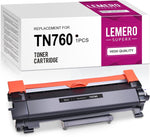 LemeroSuperx TN760 Compatible Toner Cartridges Replacement for Brother TN730 TN 760 TN760 Work for MFC-L2710DW HL-L2350DW MFC-L2750DW HL-L2395DW (Black, 1 Pack)