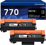 TN-770 TN770 Black Compatible Toner Cartridge Replacement for Brother TN-770 HL-L2370DW L2370DWXL MFC-L2750DW L2750DWXL Toner Cartridge