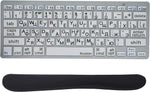 CaoXiong Multi-Device Russian Language Wireless Bluetooth Keyboard,Elderly Keyboard with Wristbands High Contrast Keyboard for Mac OS iPad, iPhone, Android Tablets, Windows,Visually Impaired