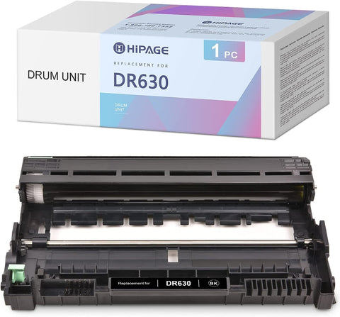 HIPAGE DR-630 Compatible Drum Unit Replacement for Brother DR630 DR660 use with DCP-L2520DW DCP-L2540DW HL-L2300D HL-L2305W HL-L2320D HL-L2340DW HL-L2360DW HL-L2380DW HL-L2680W (1 Black)