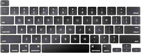 Willhom Keyboard Key Caps, Keycap Full Set of US Replacement for MacBook Pro Retina 16" 2019 (A2141),13" 2020 (A2289, A2251)