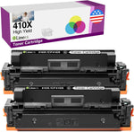 Limeink Compatible Ink Cartridges Replacement for HP 410A Black Toner Cartridge Toner for HP 410X CF410X for HP for HP Laserjet Pro MFP M477fnw Toner M477fdw Toner for HP 410A Toner Cartridges 2 Black