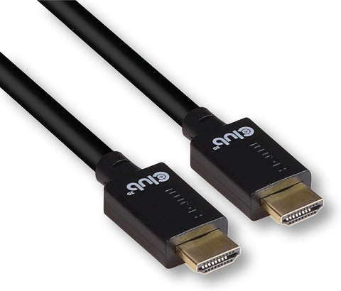 Club3D CAC-1371 Ultra High Speed HDMI Certified Cable 4K 120Hz 8K 60Hz 1Meter/3,28 Feet Black, Male-Male