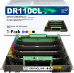 SAOUOT 1-Pack Color High Yield DR110CL Drum Unit: Compatible DR-110CL Drum Unit (Toner Not Include) Replacement for DCP 9045CDN HL 4040CN 4070CDW MFC 9450CDN 9450CLT 9840CDW Printer