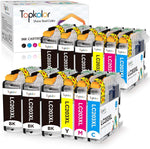 Topkolor LC203XL LC201XL Compatible Ink Cartridge Replacement for Brother LC203 LC201 XL to use with MFC-J480DW MFC-J880DW MFC-J4420DW MFC-J680DW MFC-J885DW Printers, 12Pack