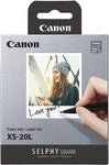 Canon Color Ink/Label Set XS-20L (20 Sheets), Compatible to Canon SELPHY Square Printer