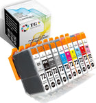 TG Imaging 10-Pack Compatible Replacement for Canon PGI-72 PGI72 Ink Cartridge (10-Color Pack) Replacement for Use in Pixma Pro-10s Pro-10 All-in-one Printer