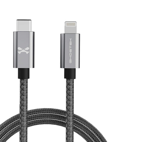 Ghostek USB-C to Lightning - Durable Graded Charging Cables - 6 FT