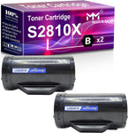 MM MUCH & MORE Compatible Toner Cartridge Replacement for Dell S2810x 593-BBMF 47GMH to Used with Dell S2810dn H815dw S2815 S2815dn Printers (High Yield, 2 Pack)