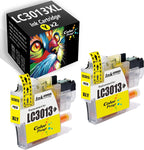 2-Pack ColorPrint Compatible LC-3013 Yellow Ink Cartridge Replacement for LC3013XL LC-3013XL C3011 LC3013Y LC-3013Y Work with MFC-J690DW MFC-J895DW MFC-J491DW MFC-J497DW Printer, orange