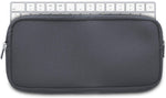 kwmobile Neoprene Case Compatible with Apple Magic Keyboard - Case for Keyboard Soft Travel Sleeve - Grey