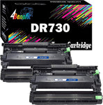 4Benefit (2 x Drum) Compatible TN760 DR730 Imaging Drum Unit DR 730 (Set of 2) Work in HL-L2350DW HL-L2390DW HL-L2370DW DCP-L2550DW MFC-L2750DW MFC-L2730DW Laser Printer