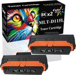 (2-Pack, Black) ColorPrint Compatible MLT-D115L Toner Cartridge Replacement for Samsung D115L MLTD115L 115L Used for Xpress SL-M2820 M2830DW M2880FW 2620ND M2670 SL-M2870FW SL-M2870 SL-M2820DW Printer