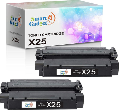 SGToner Compatible Toner Cartridge Replacement X25 | Use with ImageClass MF5770 MF3112 MF5750 MF5530 MF5550 MF5630 MF5650, Canon LBP-3200 Printers | 2_Pack