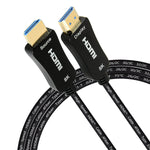 iBirdie 8K Fiber Optic HDMI 2.1 Cable 150 Feet in-Wall CL3 Rated (8K60hz 4K120hz HDCP 2.3 2.2 48Gbps) Ultra High Speed Compatible with Apple-TV Dolby Vision Atmos PS5 Xbox 3080 3090