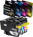 EASYPRINT 1-Set Compatible 3035xxl Ink Cartridges Replacement for Brother LC3035XXL for MFC-J805DW, MFC-J805DW XL, MFC-J815DW, MFC-J995DW, MFC-J995DW XL, (Black, Cyan, Magenta, Yellow, Total 4-Pack)