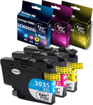 EASYPRINT 3-Color Set Compatible 3035xxl Ink Cartridges Replacement for Brother LC3035XXL for MFC-J805DW, MFC-J805DW XL, MFC-J815DW, MFC-J995DW, MFC-J995DW XL, (Cyan, Magenta, Yellow, Total 3-Pack)