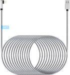 MFi Certified 16FT/5M Lightning Cable iPhone Charger Cord 90 Degree Fast Data Cable Nylon Braided Apple 2.4A Fast Charging Cable Compatible with iPhone 12/11/Xs Max/XS/XR/7/7Plus/X/8/8Plus/6S/6S Plus