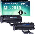 MM MUCH & MORE (2-Pack, High Yield) Compatible Toner Cartridge Replacement for Samsung ML2010 ML-2010D3 ML1610 to Used with ML-1610 ML-2010 ML-2010R ML-2510 ML-2570 ML-2571N SCX-4321 Printer