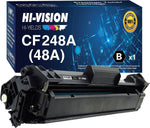 HI-Vision Compatible Toner Replacement for HP 48A Toner Cartridge CF248A 1 Pack Replacement for HP Pro M15w M15a M16w M16a MFP M29w M29a M28w M28a Printer (Black)