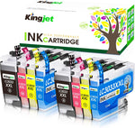 Kingjet Compatiable for Brother LC3033 Ink Cartridges Replacement for LC3033 LC3033XXL LC3035 LC3035XXL Use with Brother MFC-J995DW MFC-J995DWXL MFC-J805DW MFC-J805DWXL MFC-J815DW, 8 Pack