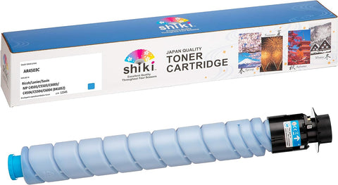 SHIKI Compatible Toner Cartridge for Ricoh/Lanier/Savin MP C4503/C5503/C6003/C4504/C5504/C6004 Cyan (841852) 22,500 Pages (Cyan)