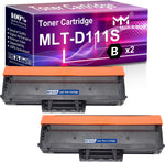 MM MUCH & MORE Compatible Toner Cartridge Replacement for Samsung 111S D111S MLT-D111S to use with M2020W M2070W M2078FW M2022W M2074FW SL-M2077 M2022 M2022W M2026 M2078FW Printer (2 x Black)