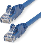 StarTech.com 50ft (15m) CAT6 Ethernet Cable - LSZH (Low Smoke Zero Halogen) - 10 Gigabit 650MHz 100W PoE RJ45 UTP Network Patch Cord Snagless w/Strain Relief - Blue CAT 6, ETL Verified (N6LPATCH50BL)